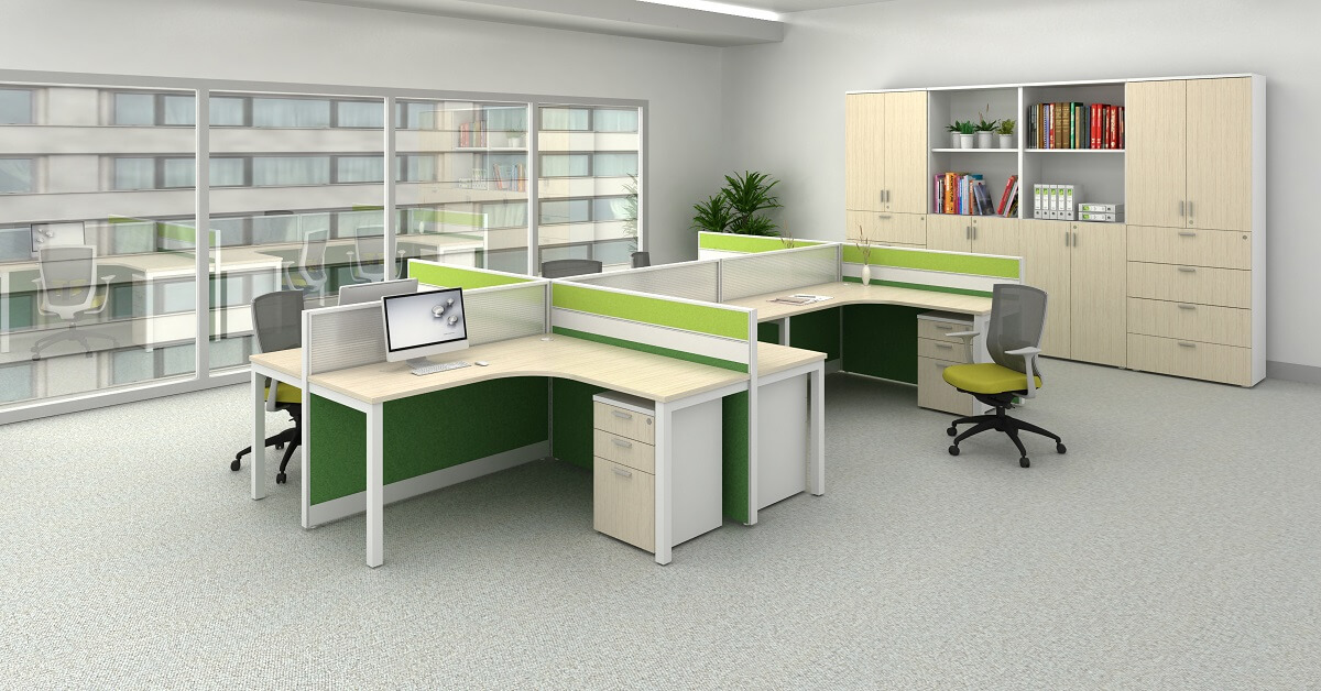 Из чего состоят комплекты офисной мебели: виды и материалы